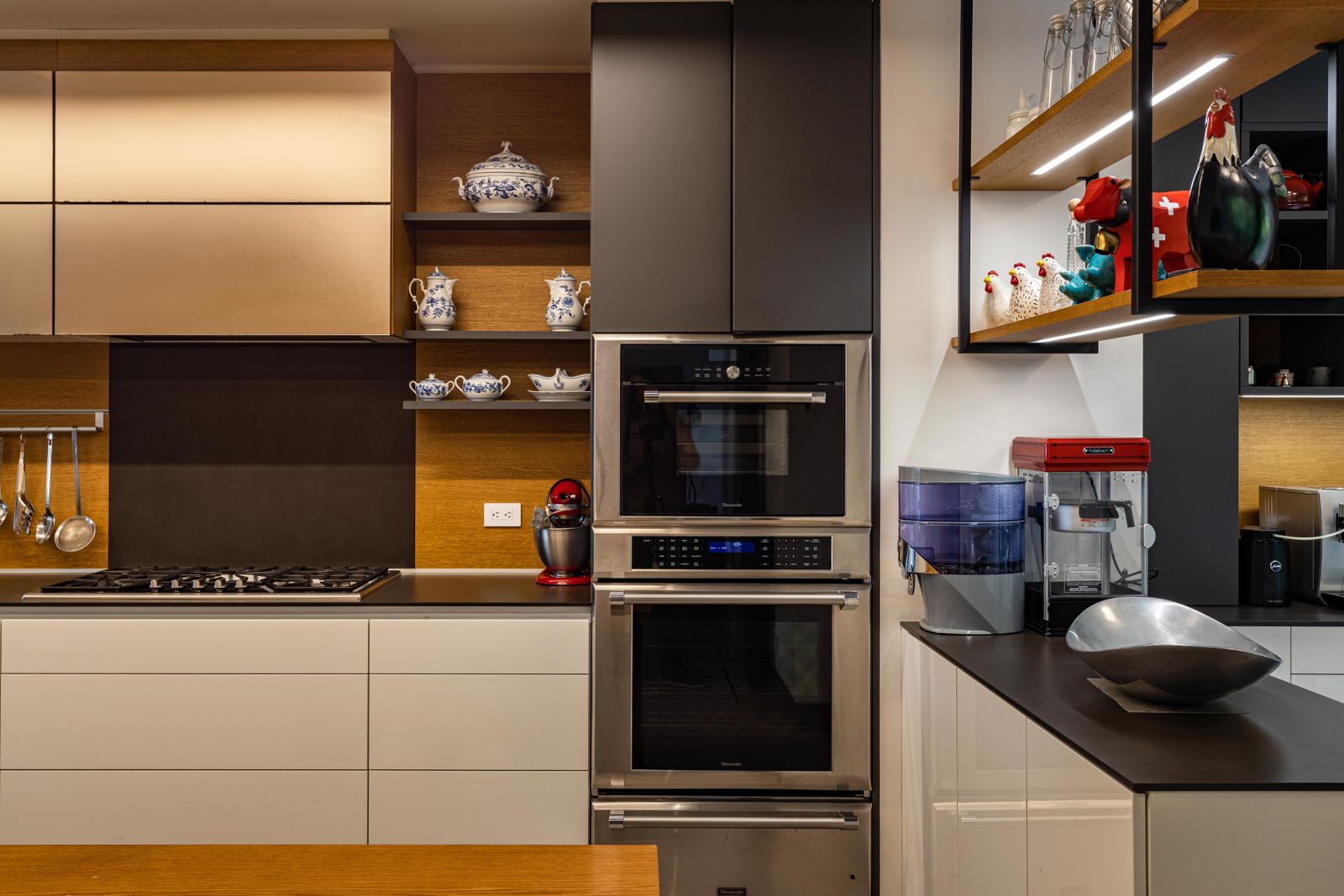 A built-in wall oven baking in a modern kitchen — professional Miele oven repair
